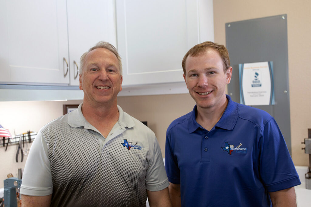 Glenn and Chase Williams Handpiece Express
